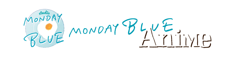 MONDAY BLUE Anime ロゴ