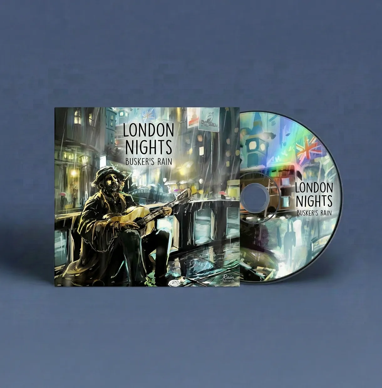 LONDON NIGHTS CDジャケットデザイン