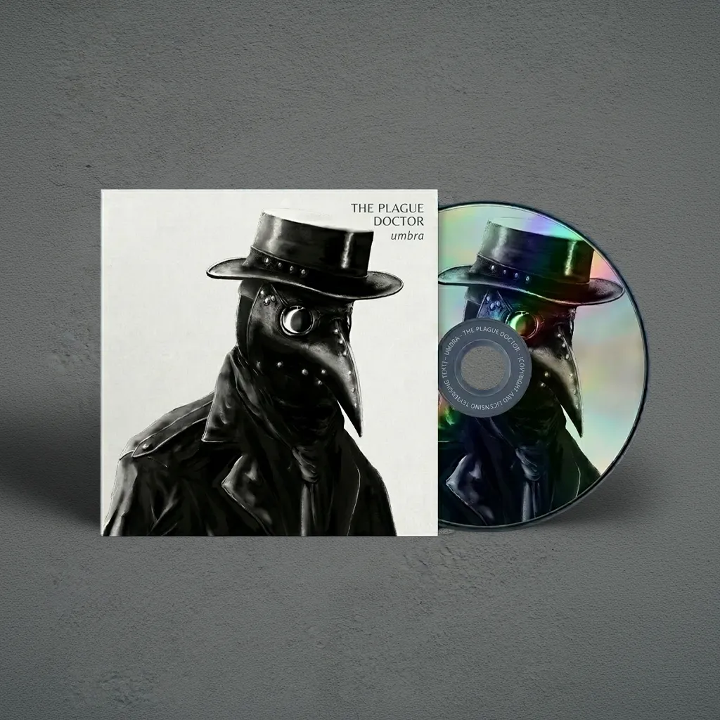 THE PLAGUE DOCTOR CDジャケットデザイン