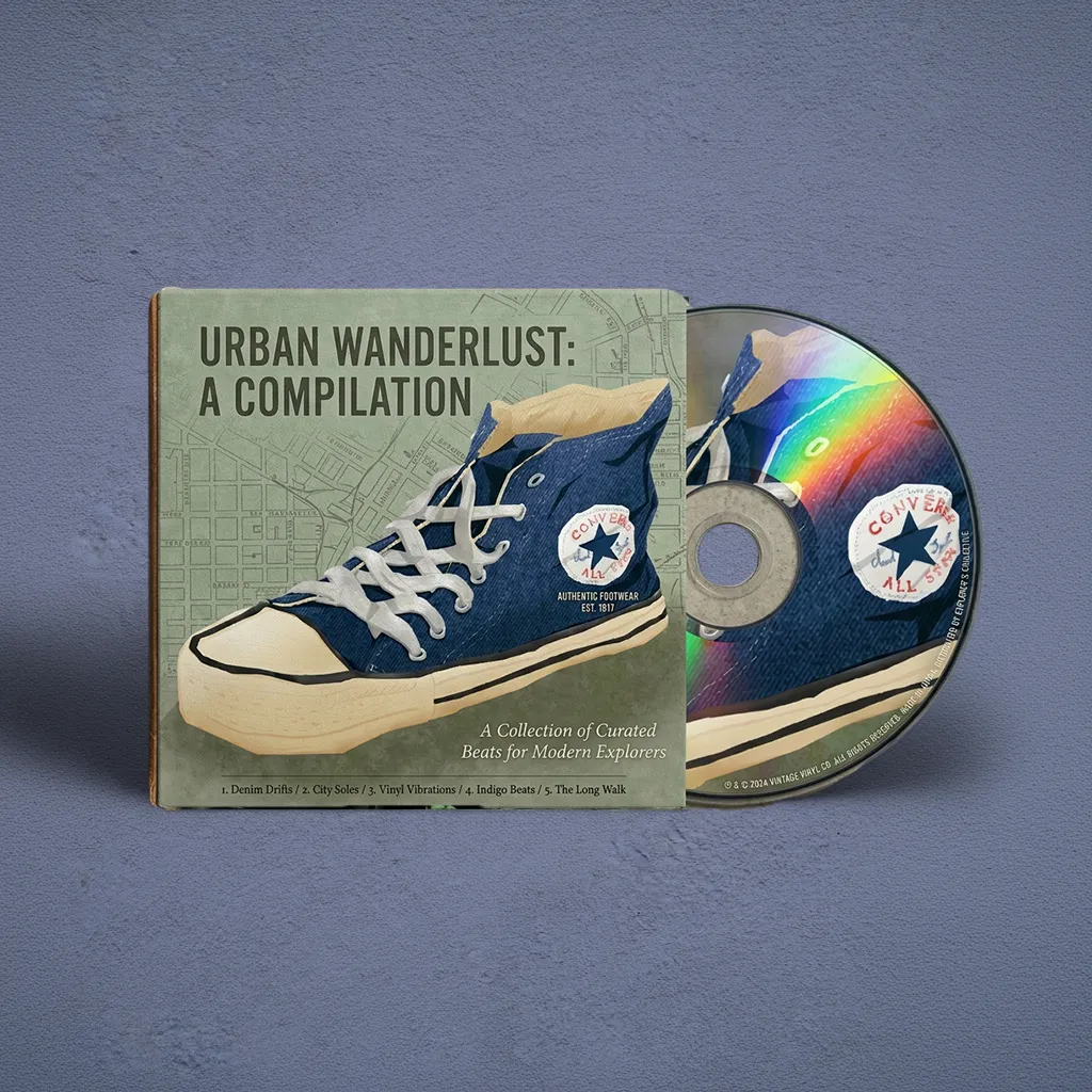 URBAN WANDERLUST CDジャケットデザイン