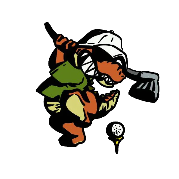 ゴルフワニ キャラクターデザイン