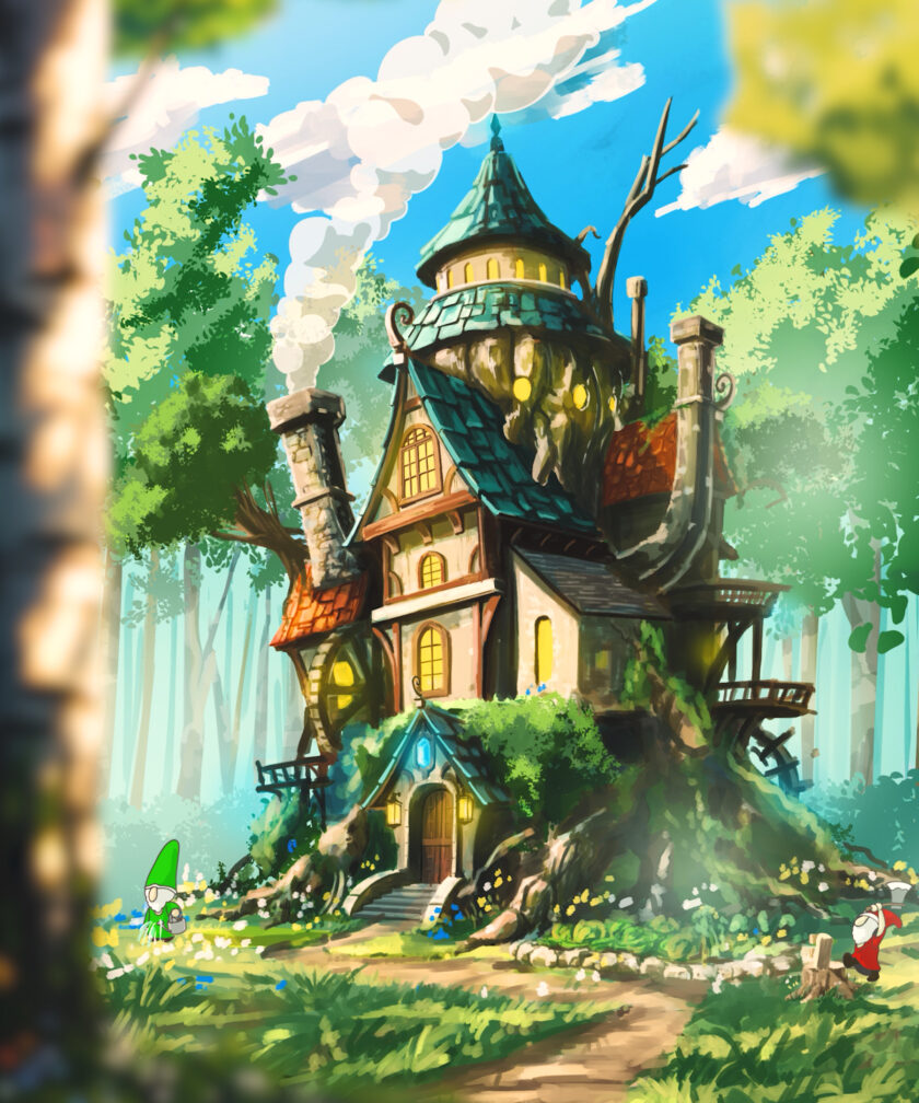 魔法使いグレータの家