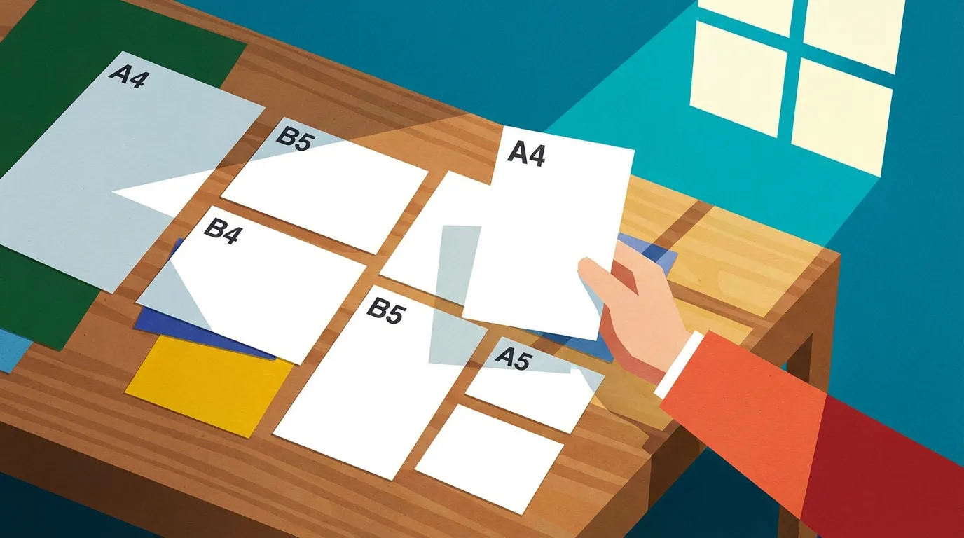 チラシサイズの選び方｜A4が最適とは限らない理由