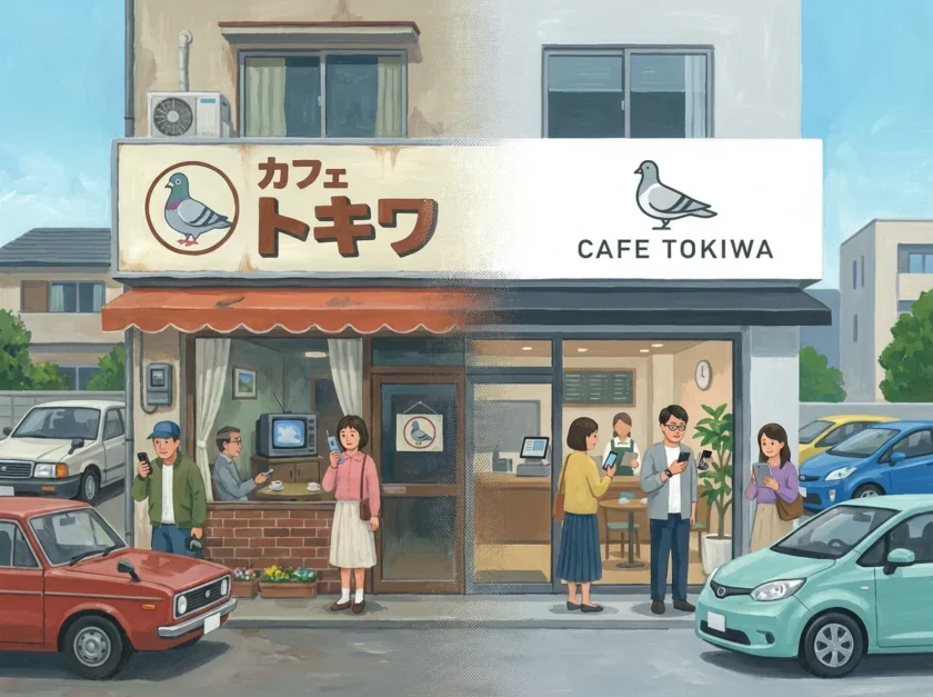 ロゴマークのマイナーチェンジ