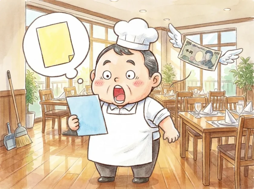 制作物が思っていたものと違ったときのイラスト