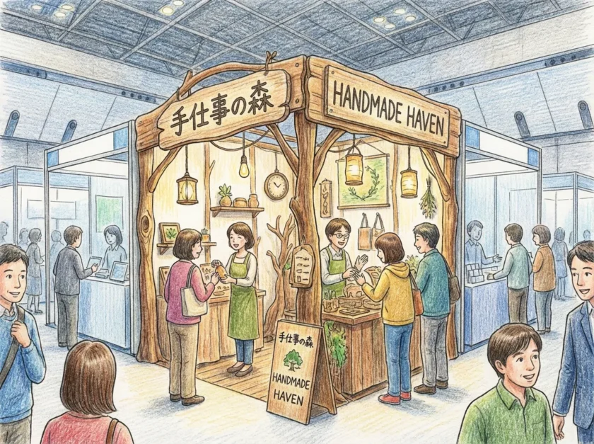 印象に残る展示ブース