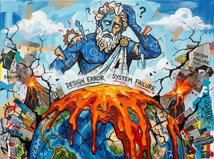 ミスして世界を壊す神様