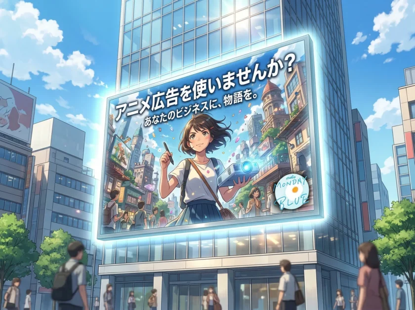 アニメ広告の宣伝モニター